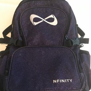 Nfinity Purple Sparkle Backpack